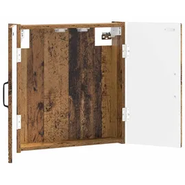 vidaXL Dartboard Schrank HAARLEM Altholz 52,5 x 10,5 x 53,5 cm