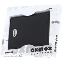 Oxmox Geldbörse Unisex Leder schwarz