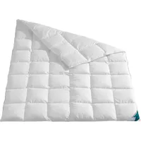 Haeussling Daunenbettdecke HAEUSSLING "Kuscheltraum, 135x200,155x220 & weitere Größen", weiß, B:135cm L:200cm, Bezug: 100% Baumwolle. Füllung: 60% Daunen, 40% Federn, Bettdecken, Hergestellt in Deutschland, Daunen der Klasse 1