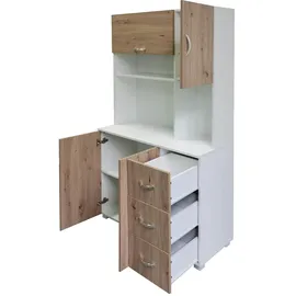 Hti-Living Küchenschrank Blanca 100 x 40 x 180 cm
