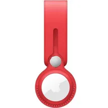 Apple AirTag Anhänger Leder Rot