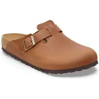 Birkenstock - Boston Oiled Leather - Sandalen Gr 39 - Regular braun