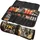 YPC VarioRoll L Werkzeug Rolltasche, Camouflage-Schwarz, 45x32cm, 10 Steckfächer und 4 Halteschlaufen, Werkzeugtasche rollbar, Messertasche, Werkzeugrolle, Schraubendreher & Maulschlüssel Tasche leer