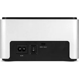 OWC OWCTCDRVDCK HDD SSD Serial ATA III 2.5,3.5 USB 3.2 Gen 2 (3.1 Gen 2) Type-C Schwarz Silber - 100 - 240 V