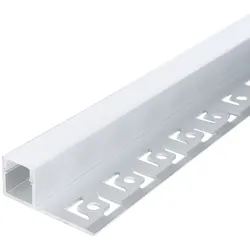 2 Meter Alu Profile Alu Schiene Rigips Trockenbau Profil Abdeckung Kanal System für LED-Streifen Profil U