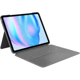 Logitech Combo Touch für iPad Air (M2, M3) Grau