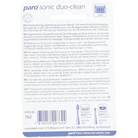 Paro Sonic Duo-Clean Zahnbürste mehrfarbig 2 St.