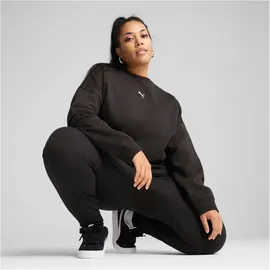 Puma Oversized Sweatshirt Schwarz L