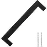 vidaXL Möbelgriffe 10 Stk. Schwarz 160 Mm Edelstahl