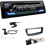 JVC CD-Receiver Autoradio DAB+ Bluetooth für Peugeot 107 2005-2014