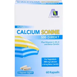 CALCIUM SONNE 500 Kapseln 60 St.