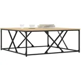 vidaXL Couchtisch Sonoma-Eiche Beige 100 x 100 x 40 cm