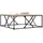 vidaXL Couchtisch Sonoma-Eiche Beige 100 x 100 x 40 cm