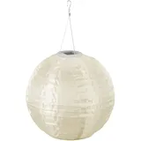 LED Solar Gartenleuchten,Solar Laterne,Solar lampions außen wetterfest,solarlampen für Party Laterne,Outdoor Garten Terrasse hängende Beleuchtung,IP55 wasserdicht 12 Zoll warmweiß (Champagne)