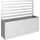 Biohort Rankgitter 201 x 91 x 4 cm Silber