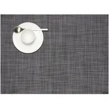 Chilewich Tischset Mini Basketweave Rectangle Cool Grey