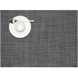 Chilewich Tischset Mini Basketweave Rectangle Cool Grey