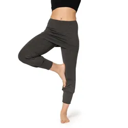 Yoga Hose 3/4 mit Rock BLV50-276 - Dunkelmelange - XL