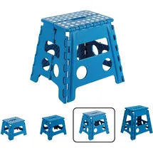 ARREGUI Kleiner Klapphocker 32 x 32 x 32 cm Blau