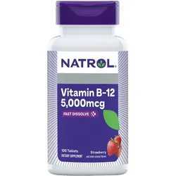 Vitamin B12 Schnelle Auflösung 5.000 mcg (100 Tabletten)