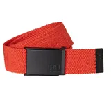 HELLY HANSEN Gürtel HH Logo Webbing Belt, justierbarer Webgürtel mit Schnalle, orange,