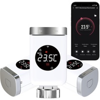 Salcar Smart Home Heizkörperthermostat TRV801W 3er Set WiFi Thermostat