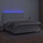 vidaXL Boxspringbett mit Matratze & LED Weiß 160x200 cm Kunstleder