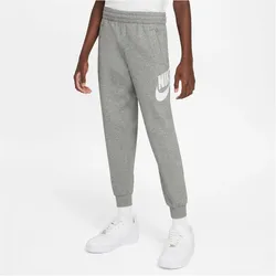 NIKE Club Fleece Jogginghose Kinder 063 - dk grey heather/base grey/white M (137-147 cm)