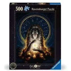 RAVENSBURGER 12000480 Puzzle 500 Teile Leuchtender Löwe