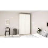 Home Affaire Ebuy24, Kleiderschrank, Schiebetürenschrank 2 Türen 120x220cm weiß,