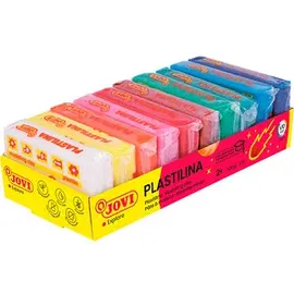 Jovi Knetmasse 10 Farben je 50g