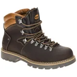 Dockers by Gerli Herren Klassische Stiefeletten, Männer Stiefeletten,Wechselfußbett,wasserabweisend,warm gefüttert,Schoko,46 EU