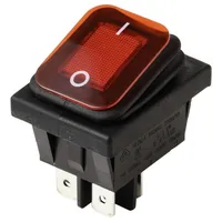 TRU Components TC-13599528 Wippschalter 250 V/AC 16 A 2