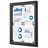 Showdown Displays Showdown® Displays Schaukasten schwarz 4x DIN A4 59,2 x 2,3 x 69,6 cm, 1 St.