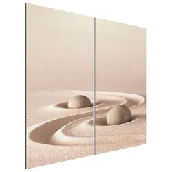 Duschrückwand Set Steine Sand 1000 x 2500 x 3 mm - 93 228 43