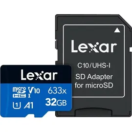 Lexar 633x microSD - 100MB/s - 32GB