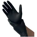 Kingfa Nitril Handschuhe / Untersuchungshandschuhe 100 Stück M schwarz