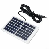 Effizientes Aufladen mit 5 W 6 V Solarpanel, tragbare Stromquelle für Outdoor-Abenteuer