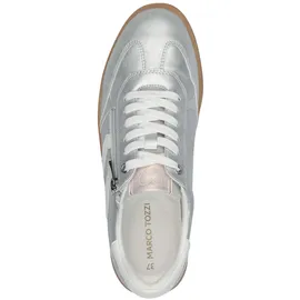 Marco Tozzi Sneaker Damen Weite E Silber 38