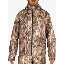 Jagd-Regenjacke 100 Camouflage Schilf 3XL