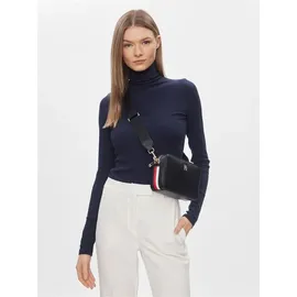 Tommy Hilfiger Damen Schultertasche TH Essential Camera Bag Blau