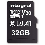 Integral High Speed R100/W30 microSDHC 32GB Kit, UHS-I U3 A1, Class 10 (INMSDH32G-100V30)