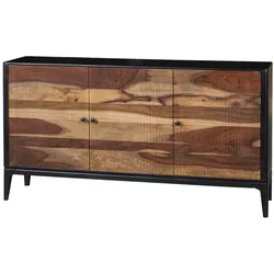 Waschtisch-Sideboard aus Massivholz – 160 x 40 x 85 cm