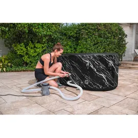 BESTWAY FortiFiber Eisbad Glacial Dip 152 x 92 x 71 cm Grau
