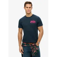 Superdry Vl Embroidered Relaxed Kurzarm-T-Shirt Eclipse Navy XL