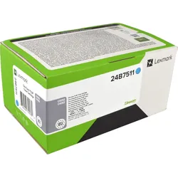 Lexmark Toner 24B7511  cyan