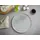 CreaTable Pizzateller Stone Collection 4-tlg. Grau/Schwarz/Mehrfarbig