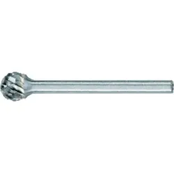Kleinfrässtift HM kugelförmig 0605 C Schaft-ø3mm, 6x5mm