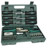 Brüder Mannesmann Werkzeuge Mannesmann M29110 Handwerkzeugset, 45-tlg. inkl. Koffer