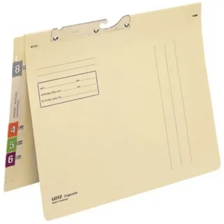 Leitz Pendelhefter Orgacolor, A4, chamois